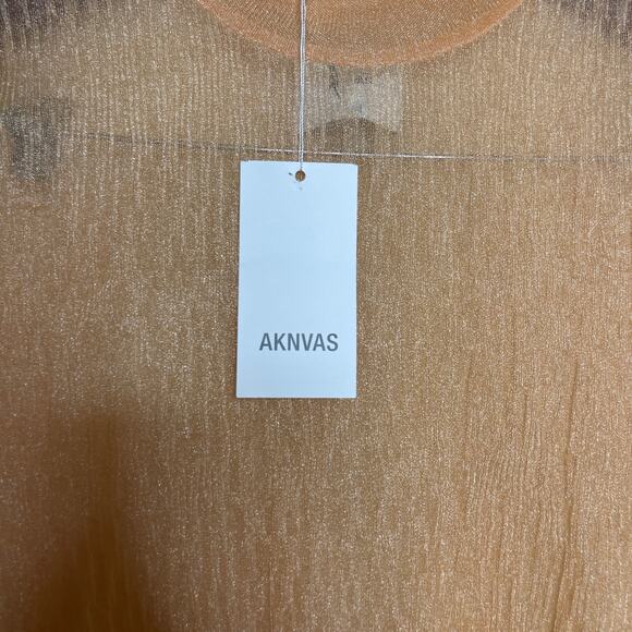 New AKNVAS Priska Top in Nude long sleeve sz XS - Picture 4 of 9